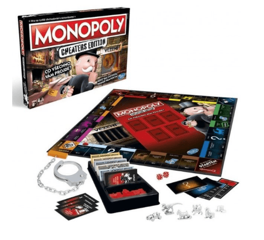 Desková hra Monopoly Cheaters CZ