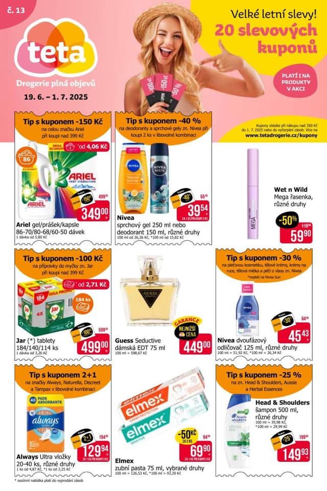 Teta drogerie leták 7. - 20.10.